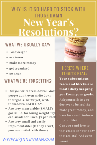 keeping your new year's resolutions